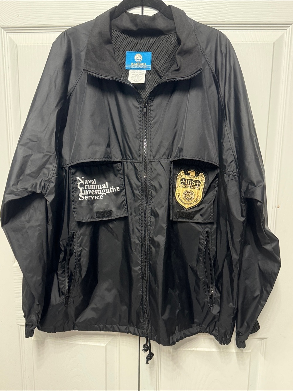 NCIS (Naval Criminal Investigative Service) Nylon Special Agent Raid Jacket